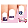 New York Giants Football Assorted Set of 20 Waterslide Nail Decals