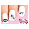New York Jets Football Assorted Set of 20 Waterslide Nail Decals
