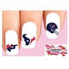 Houston Texans Football Assorted Set of 20 Waterslide Nail Decals