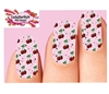 Cherries Cherry Set of 10 Full Waterslide Nail Decals