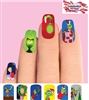 The Grinch Christmas Set of 10 Full Waterslide Nail Decals