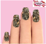 Duck Blind Camo Max 4 Camouflage Set of 10 Full Waterslide Nail Decals