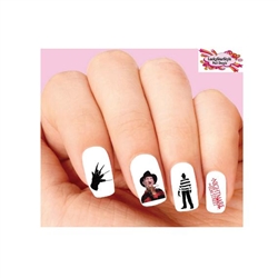 Halloween Freddy Krueger Nightmare Elm Street Assorted Waterslide Nail Decals