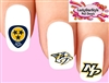 Nashville Predators Hockey Assorted Set of 20 Waterslide Nail Decals