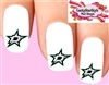 Dallas Stars Hockey Assorted Set of 20 Waterslide Nail Decals