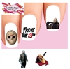 Friday the 13th Jason Voorhees Assorted Set of 20 Waterslide Nail Decals