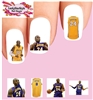 Kobe Bryant Lakers Assorted Set of 20 Waterslide Nail Decals