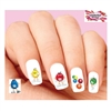 M & M's Assorted Set of 20 Waterslide Nail Decals
