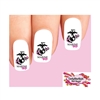 USMC United States US Marine Corps Wife Pink Set of 20 Waterslide Nail Decals