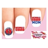 United States US National Guard Mom Assorted Set of 20 Waterslide Nail Decals