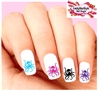 Octopus Assorted Set of 20 Waterslide Nail Decals