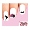 Woman Photographer Photography Camera Assorted Set of 20 Waterslide Nail Decals
