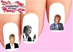 Rod Stewart Assorted Set of 20 Waterslide Nail Decals