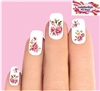 Pink & Yellow Roses Assorted Set of 20 Waterslide Nail Decals
