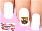 Barcelona Football Club Soccer Set of 20 Waterslide Nail Decals
