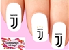 Juventus Football Club Soccer Set of 20 Waterslide Nail Decals