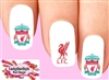 Liverpool Football Club Soccer Set of 20 Waterslide Nail Decals
