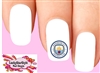 Manchester City Football Club Soccer Set of 20 Waterslide Nail Decals