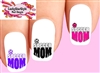 Soccer Mom Assorted Set of 20 Waterslide Nail Decals