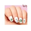 Snoopy Woodstock Happy St Patricks Day Assorted Set of 20 Waterslide Nail Decals