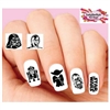 Star Wars Silhouette Assorted Set of 20 Waterslide Nail Decals