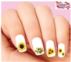 Sunflowers Assorted Set of 20 Waterslide Nail Decals
