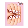 Valentines Day Hearts Love Cupid Assorted Set of 20 Waterslide Nail Decals