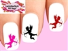 Valentines Day Cupid Angel Assorted Set of 20 Waterslide Nail Decals