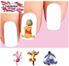 Winnie the Pooh Tigger Piglet Eeyore Assorted Set of 20 Waterslide Nail Decals