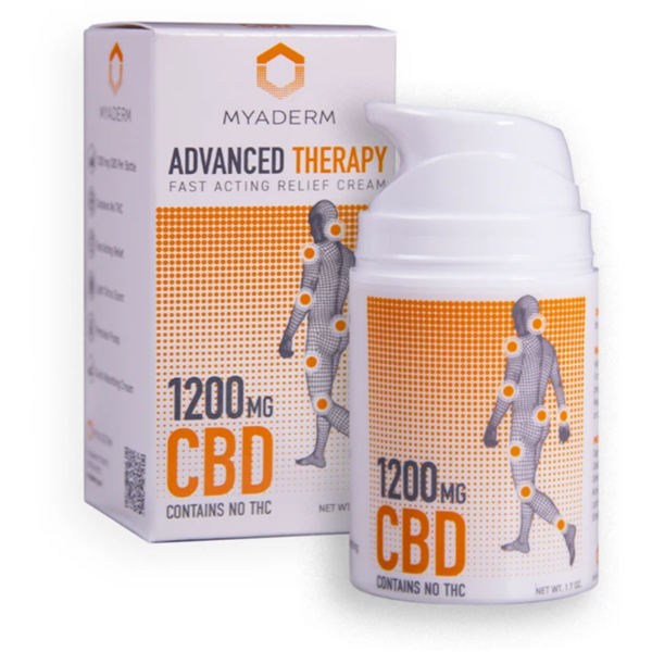 Myaderm CBD Advanced Therapy Cream: 1.7 oz