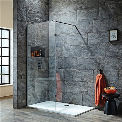 S8 Wetroom With Return Panel 1000mm