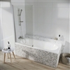 S6 Acqua Arm Bath Screen Single Panel