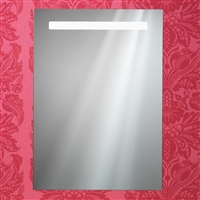 Portland Mirror With Integrated LED Light Strip, Rear Anti-Mist Pad & Sensor Switch