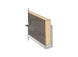 Base Profile 2400mm Aluminium