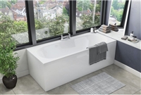 Round Double Ended Bath 1700 x 700