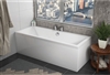 Square Double Ended Bath 1700 x 750