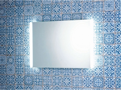 Berio LED Mirror with Demister Pad and Shaver Socket 700 x 500mm