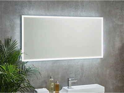 Mosca LED Mirror with Demister Pad and Shaver Socket 1200 x 600mm
