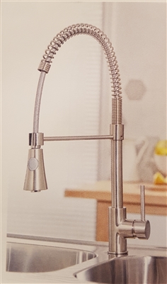 Tirare Brushed Stainless Finish Kitchen Tap