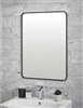 Mono Black Rectangle Mirror 500 x 700mm