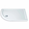 1000 x 800 x 40mm Offset Quadrant Shower Tray Left Hand