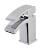 Descent Mini Mono Basin Mixer With Push Waste