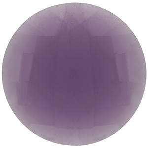 Checker Cut Gemstone Purple - Coin