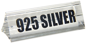Acrylic Stand (Silver 925 Inscription)