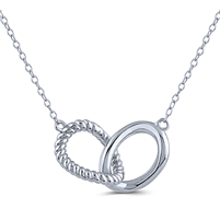Silver Plain Chain Link Necklace