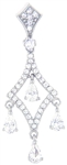 Silver Pendant with Cubic Zirconia