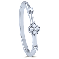 Sterling Silver Ring with Cubic Zirconia