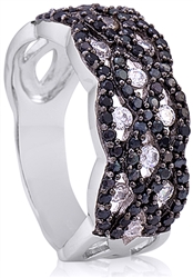 Silver Ring with Cubic Zirconia