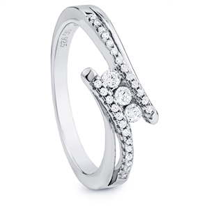 Silver Ring with CZ