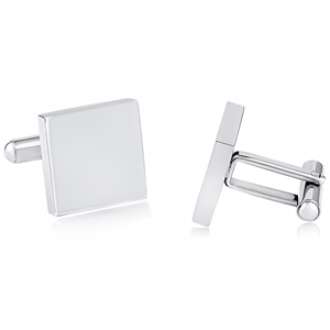 Stainless Steel Square Cufflink